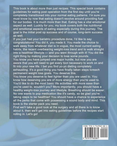 Gastric Sleeve Bariatric Cookbook: The Gastric Sleeve Bariatric Guide with Easy Meal Plan to Achieving Weight Loss Success.