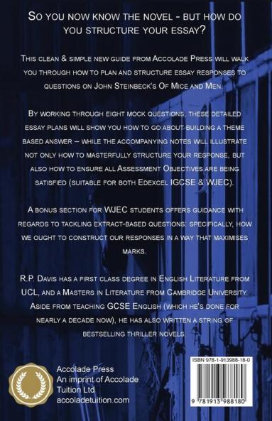 Of Mice and Men: Essay Writing Guide for GCSE