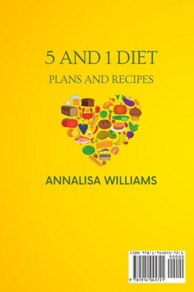 5 and 1 Diet Plans and Recipes: Learn how to Lose Weight Easily and Rapidly the Healthy Way on a Budget