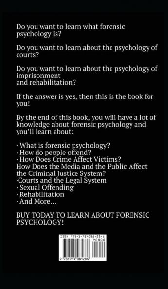Forensic Psychology