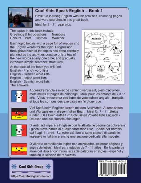 Cool Kids Speak English - Book 1