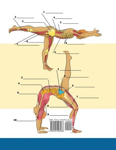 Libro Para Colorear de la Anatomía del Yoga para Expertos: 50+ Ejercicios de Colores con Posturas de Yoga Para Principiantes | El Regalo Perfecto Para ... Maestros y Aficionados (Spanish Edition)