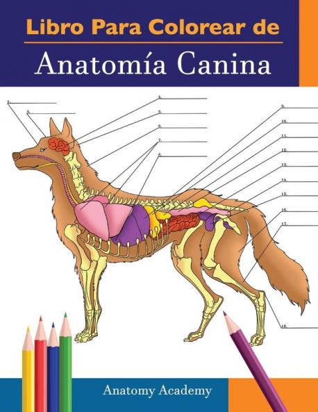 Libro para colorear de Anatomía Canina: Libro de Colores de Autoevaluación Muy Detallado de Anatomía Canina | El Regalo Perfecto Para Estudiantes de ... de los Perros y Adultos (Spanish Edition)