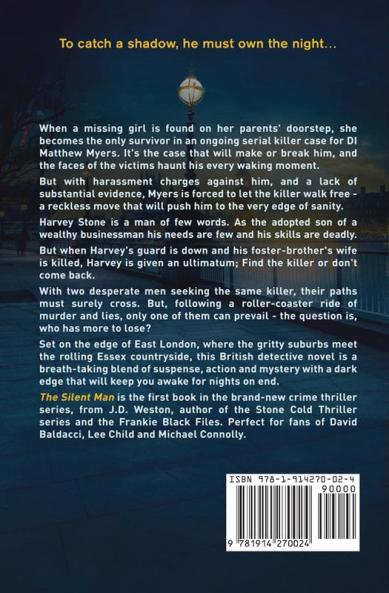 The Silent Man: A British Detective Crime Thriller: 1 (The Harvey Stone Thriller)