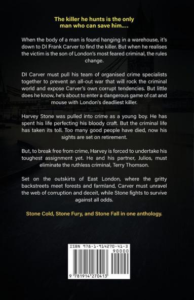 The Stone Cold Thriller Series Books 1 - 3: A Collection of British Action Thrillers (The Stone Cold Thriller Boxset)