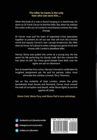 The Stone Cold Thriller Series Books 1 - 3: A Collection of British Action Thrillers (The Stone Cold Thriller Boxset)