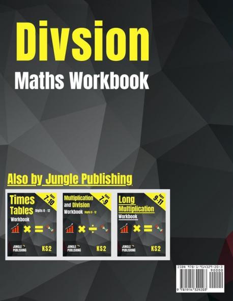 Division Maths Workbook for 7-9 Year Olds