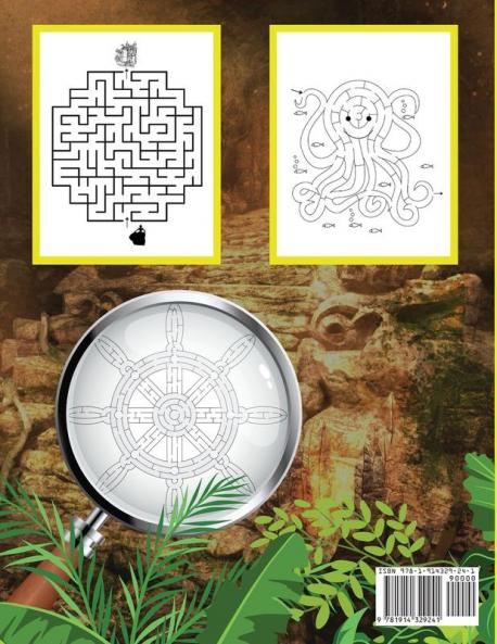 Mazes For Kids Ages 4-8