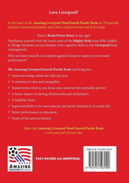 The Amazing Liverpool Word Search Puzzle Book