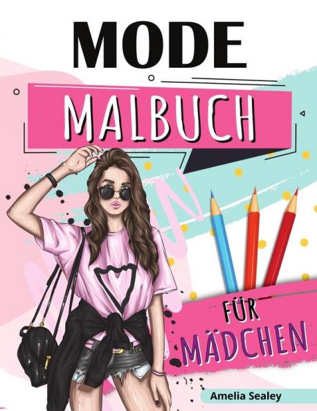 Mode-Malbuch fur Madchen