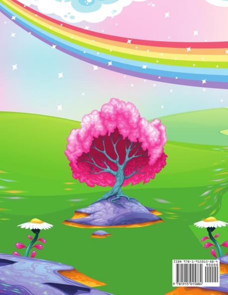 Libro para colorear de unicornios: Lindos diseños de unicornios mágicos para colorear libro de actividades para colorear de unicornios para niños