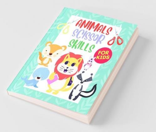 Animals scissor skills for kids