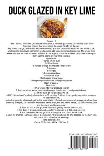 Power Pressure Cooker XL Cookbook Made Simple: + 200 New Recipes for the Pressure Cooker. Easy Fast & Healthy Meals.