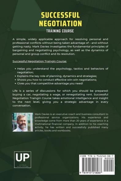 SUCCESSFUL NEGOTIATION TRAINING COURSE