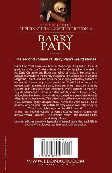 The Collected Supernatural and Weird Fiction of Barry Pain-Volume 2