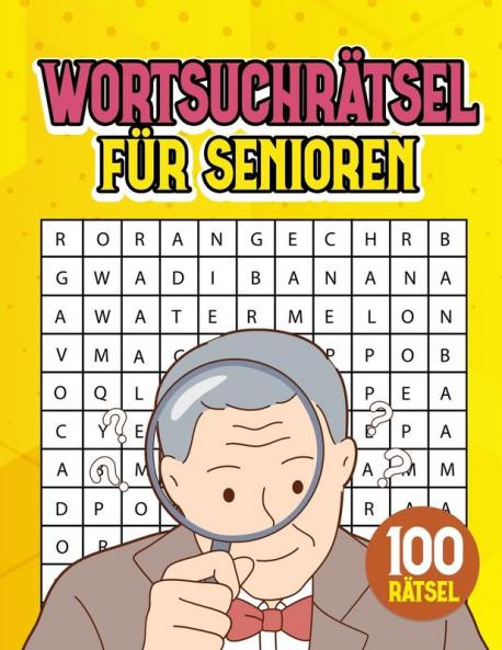 Wortsuchrätsel für Senioren