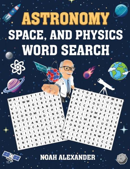 Astronomy Space and Physics Word Search