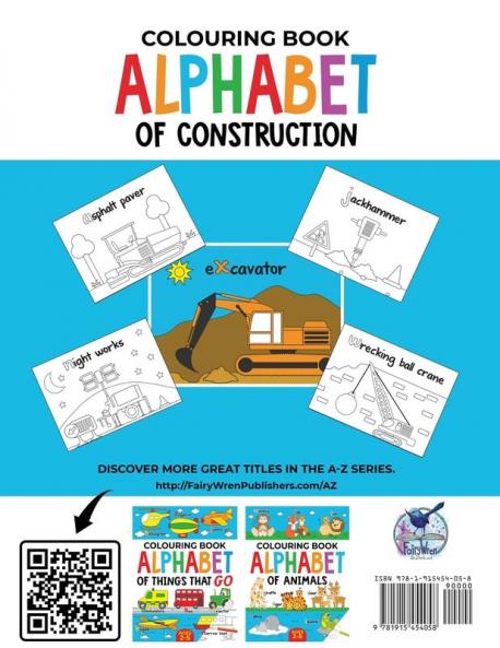 Construction Colouring Book for Children