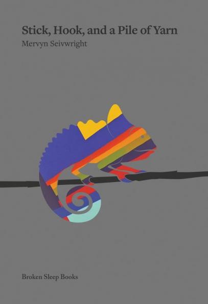 Stick Hook and a Pile of Yarn