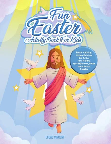Fun Easter Activity Book For Kids