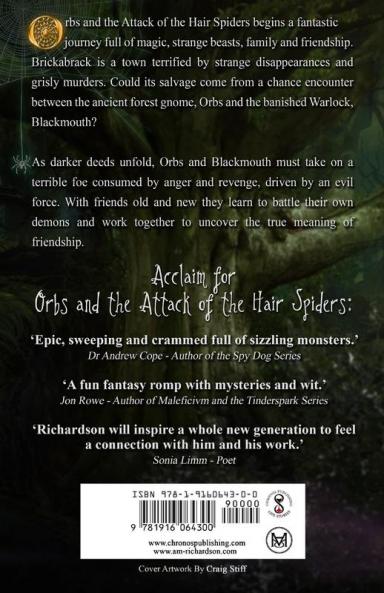 Orbs and the Attack of the Hair Spiders: 1 (The Chronicles of Orbs)