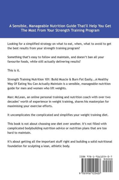Strength Training Nutrition 101