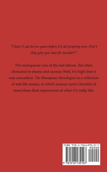 The Menopause Monologues: Real experiences by real women (and a few men!)