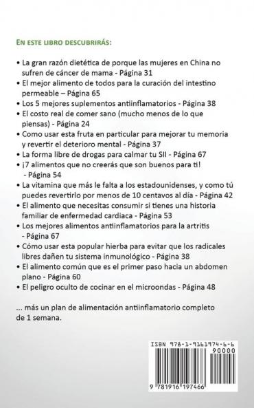 La Dieta Antiinflamatoria