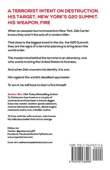 Burn Rate: A Covert-Ops Suspense Novel: 3 (Zeb Carter Thrillers)