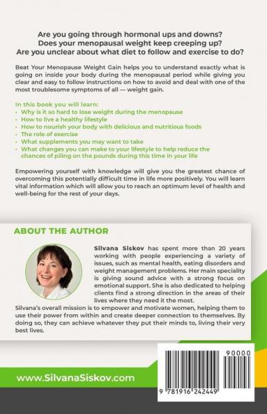 Beat Your Menopause Weight Gain: Balance Hormones Stop Middle-Age Spread Boost Your Health and Vitality