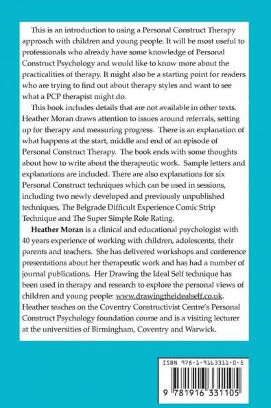 A beginner's guide to Personal Construct Therapy with children and young people