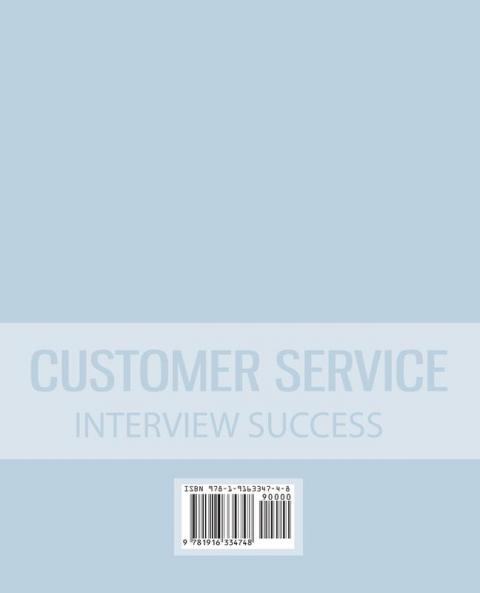 Customer Service Interview Success: The ultimate preparation guide