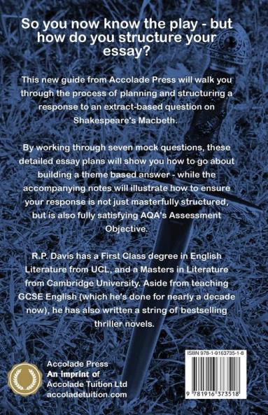 Macbeth: Essay Writing Guide for GCSE (9-1) (Accolade GCSE Guides)