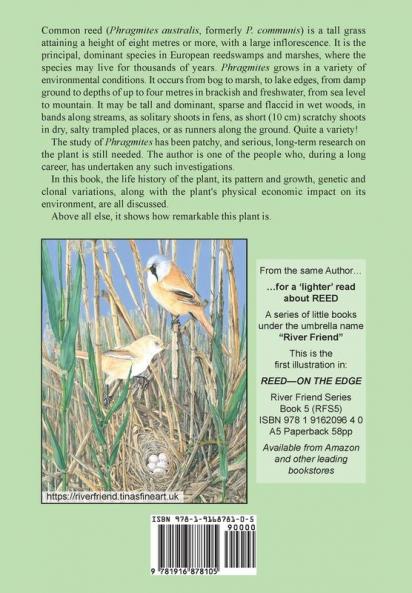 A BOOK OF REED (Phragmites australis (Cav.) Trin. ex Steudel formerly Phragmites communis Trin.): A Book of Reed