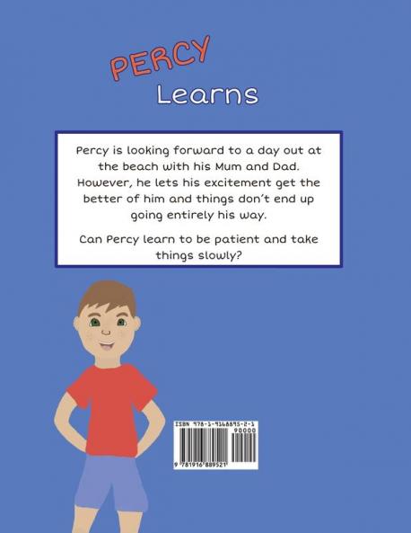 Percy Learns Patience: A children's picture book on learning patience and manners