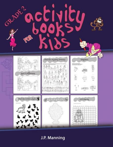 Grade 2 Activity Books for Kids