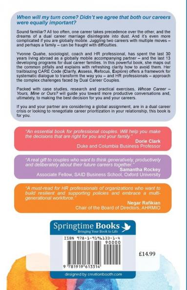 Whose Career - Yours Mine or Ours?