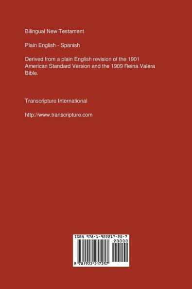 Bilingual New Testament Plain English - Spanish