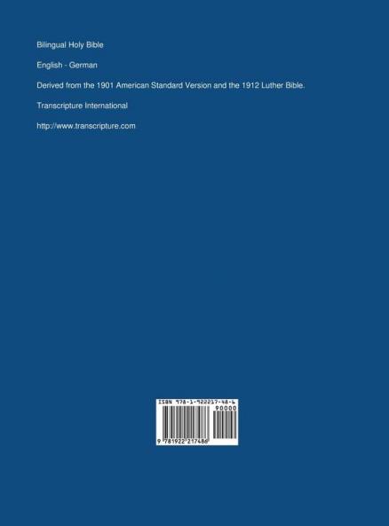 Bilingual Holy Bible English - German