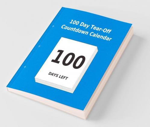 100 Day Tear-Off Countdown Calendar