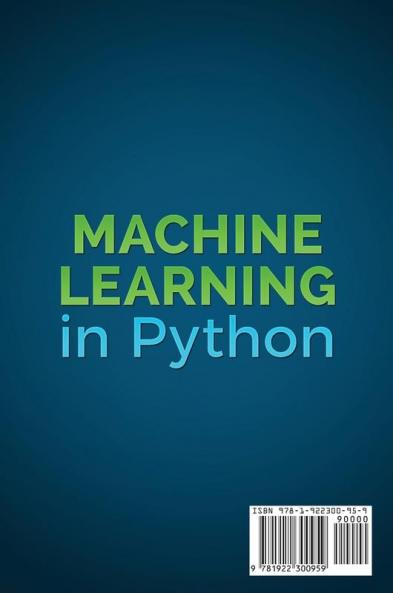 Machine Learning in Python