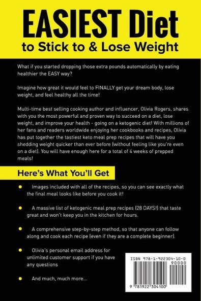 Ketogenic Meal Prep: Beginners Guide to Meal Prep 4-Weeks of Ketogenic Diet Recipes (28 Full Days of Keto Meals)
