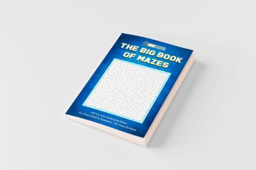 The Big Book Of Mazes 200 Fun And Challenging Mazes For Stress Relief & Relaxation - For Teens & Adults