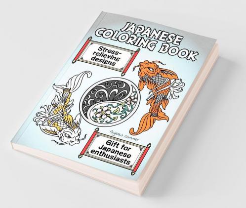 Japanese Coloring Book