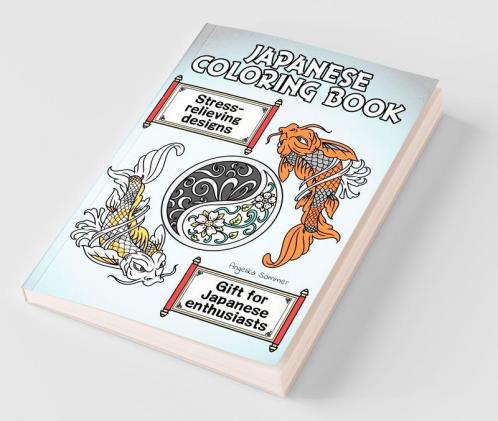 Japanese Coloring Book