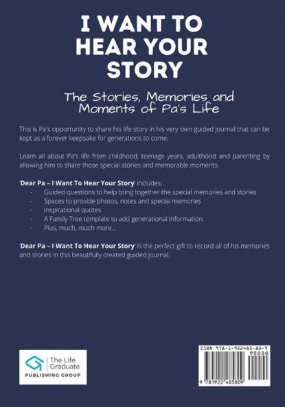 Dear Pa. I Want To Hear Your Story