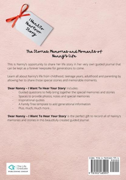 Dear Nanny. I Want To Hear Your Story