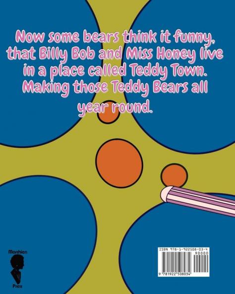 Teddy Town 'Color Me in' Story Book