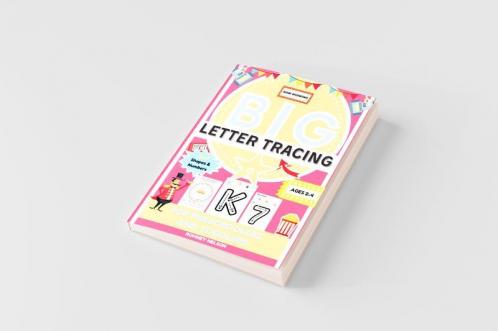 Big Letter Tracing For Preschoolers And Toddlers Ages 2-4