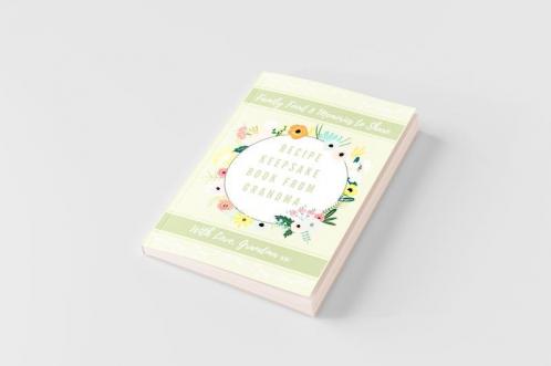 Recipe Keepsake Journal From Grandma